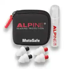 <strong data-end="34" data-is-only-node="" data-start="0">Alpine MotoSafe Pro &Oslash;repropper</strong><br data-end="37" data-start="34" />
Komplett sett med <strong data-end="91" data-start="55">MotoSafe Tour og Race &oslash;repropper</strong> som gir optimal h&oslash;rselbeskyttelse for b&aring;de rolig kj&oslash;ring og racing. Reduserer vindst&oslash;y opptil <strong data-end="195" data-start="186">30 dB</strong> uten &aring; blokkere trafikklyd eller intercom. Laget i <strong data-end="269" data-start="247">AlpineThermoShape&trade;</strong> for perfekt passform og komfort under hjelmen &ndash; gjenbrukbare, CE-godkjente og leveres med reiseetui og rengj&oslash;ringsspray.