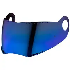 Visor blue mirrored E1