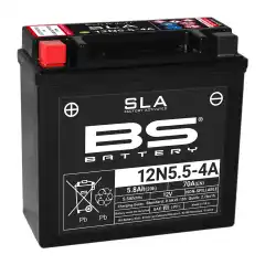 <strong>Produktnavn:</strong> BS BATTERI 12N5.5-4A<br />
<strong>Varekode:</strong> 12N5.5-4A(FA)S<br />
<strong>Leverand&oslash;r:</strong> Spare Parts Service AS