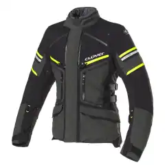 Clover Laminator-2 WP MC Jakke Dame &ndash; vanntett og pustende jakke med laminert membran, feminin passform, effektiv ventilasjon, thermo-f&ocirc;r og CE Level 2-beskyttelse.