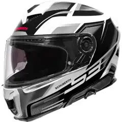 Schuberth S3 &ndash; avansert sportstouring-hjelm med ECE 22.06-godkjenning, lavt st&oslash;yniv&aring;, karbonforsterket skall, justerbar ventilasjon og integrerte HD-h&oslash;yttalere for intercom.