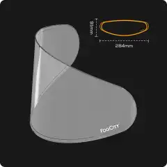 Fog City Easy Medium er et universal antidugg visir som limes p&aring; innsiden av MC-visiret med en selvklebende tetning. Det lufttette rommet mellom visir og innsats, kombinert med antidugg-behandling, gj&oslash;r visiret sv&aelig;rt motstandsdyktig mot dugg &ndash; en enkel l&oslash;sning for klar og trygg sikt i all slags v&aelig;r.