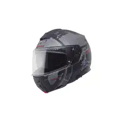Schuberth C5 MC Hjelm &ndash; avansert touringhjelm med ECE 22.06-godkjenning, lavt st&oslash;yniv&aring;, Coolmax&reg;-interi&oslash;r, forbedret ventilasjon og integrerte Sena HD-h&oslash;yttalere for SC2 intercom.