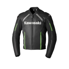 <strong data-end="43" data-is-only-node="" data-start="0">Kawasaki Rimini-2 Sport Race skinnjakke</strong> gir maksimal beskyttelse og komfort med racingtestet CE AAA-niv&aring;, slitesterkt fullnarvet skinn og ventilasjonspaneler. Perfekt for sporty kj&oslash;ring med optimal passform og h&oslash;y sikkerhet.