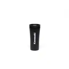 Kawasaki Travel Mug er en stilren, svart termokopp i rustfritt st&aring;l som rommer 500 ml og holder drikken varm eller kald lenge. Med praktisk st&oslash;rrelse (19 cm) er den perfekt til jobb, tur, trening og reise &ndash; et must for alle Kawasaki-fans.