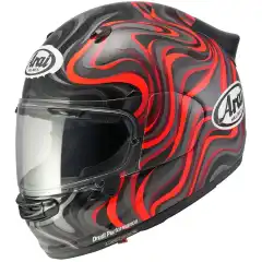 <strong data-end="142" data-start="113">Arai Quantic Swirl R&oslash;d</strong> er en premium fullface MC-hjelm for sport- og touringbruk, h&aring;ndlaget i Japan med avansert PB e-cLc-skall, effektiv ventilasjon og h&oslash;y komfort. ECE 22.06-godkjent, med VAS Max Vision-visir, Pinlock inkludert og kompromissl&oslash;s sikkerhet for daglig kj&oslash;ring.