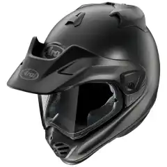 <strong data-end="138" data-start="111">Arai Tour-X5 Sort Matt</strong> er en allsidig adventure MC-hjelm som kan brukes med eller uten visir og skygge, og enkelt tilpasses gate-, ADV- eller offroad-kj&oslash;ring. H&aring;ndlaget i Japan med PB-CLC2-skall, effektiv ventilasjon og h&oslash;y komfort. ECE 22.06-godkjent, med Max Vision Pinlock inkludert.