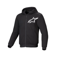 Alpinestars Chrome V2 Sport Hoodie er en lett og komfortabel MC-hoodie som kombinerer et sporty hverdagsdesign med sertifisert beskyttelse. Med aramidforsterkninger, Nucleon Flex Plus-beskyttere og CE Klasse A-godkjenning gir den h&oslash;y sikkerhet for urban kj&oslash;ring og pendling. Praktiske glidel&aring;slommer, vanntett oppbevaringslomme og Tech-Air&reg; Ready-kompatibilitet gj&oslash;r den til et perfekt valg b&aring;de p&aring; og av motorsykkelen. 🏍️🛡️
