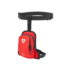 Rev'it Bag Node Rød-Sort 3L Lår Veske