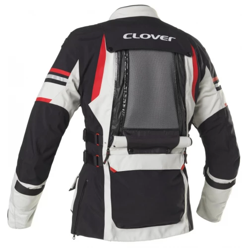 Clover Laminator-2 WP MC Jakke Sort/Grå 