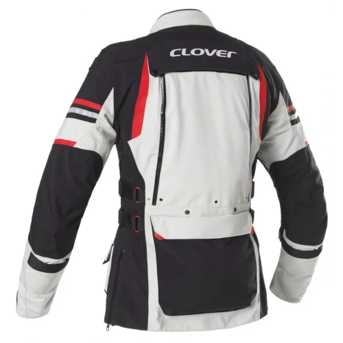 Clover Laminator-2 WP MC Jakke Sort/Grå 