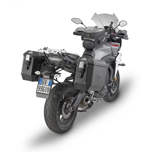 Alaska aluminium sidevesker SORTE (PAR) 36  liter høyre og venstre.