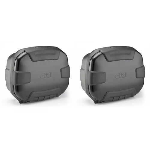 Givi Trekker sideveske / toppboks 35 ltr. SORTE (PAR)