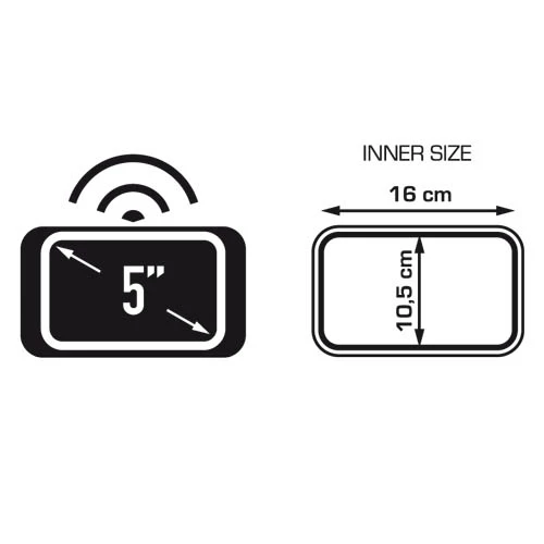 Holder for gps opp til 5