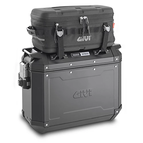 NY Trekker Outback Black Line sideveske par 37 liter høyre og venstre