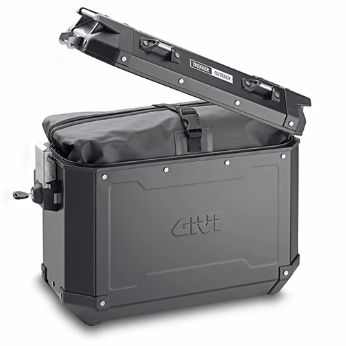NY Trekker Outback Black Line sideveske par 37 liter høyre og venstre