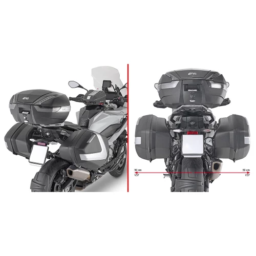 Givi Sideveskefester plx i stål for V35/V37 vesker  (PLX5138)