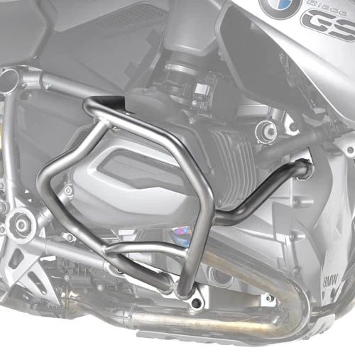 Givi Veltebøyler nedre stainless steel BMW R1200