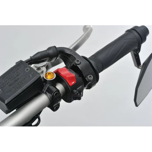 MIRROR THREAD PLUG BOLT - LEFT - M10 x P1,25 - GOLD