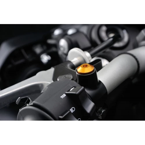 MIRROR THREAD PLUG BOLT - RIGHT - M10 x P1,25 - GOLD