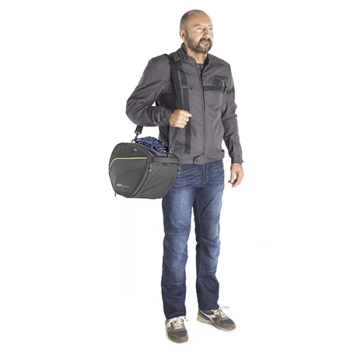 Scooterbag for midtplassering på tunell