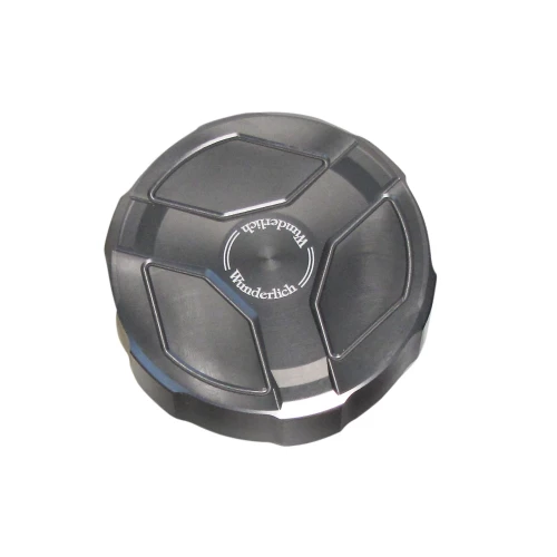 Brake reservoir aluminum cover rear