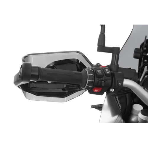 Wunderlich Hand guard extension »ERGO« - smoked grey