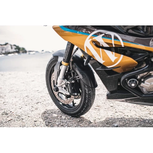 Wunderlich Protection Pads front wheel »DOUBLESHOCK« - front - black