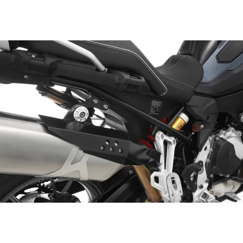 Wunderlich exhaust heat guard - black