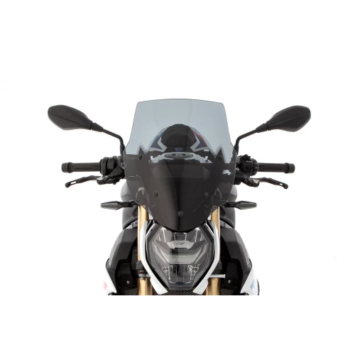 Wunderlich »MARATHON« windshield Smoked Grey 