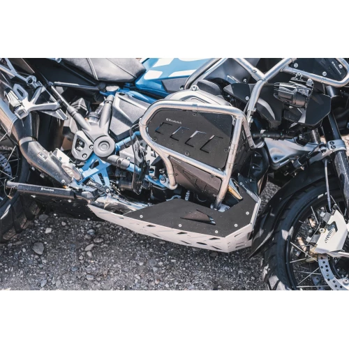 Wunderlich Engine protection plates »EXTREME« - black-silver