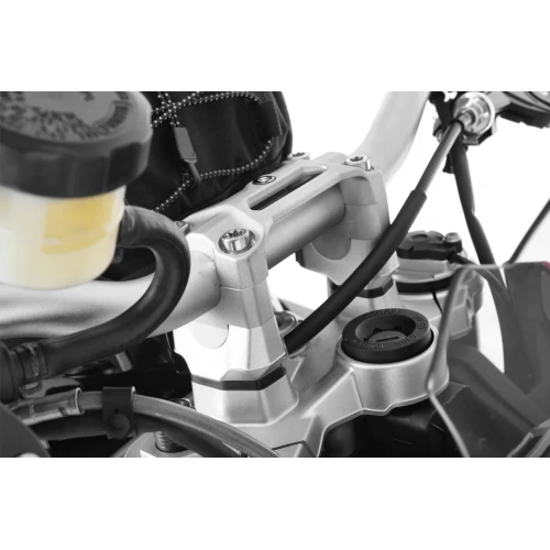 Wunderlich Handlebar risers »SPORTERGO« - 20mm - silver