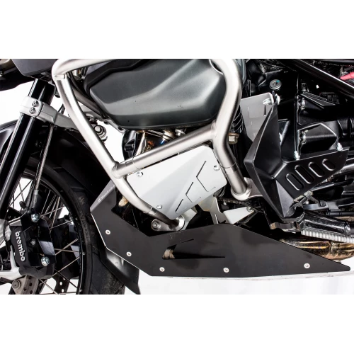Wunderlich rock guard set for original BMW crash bars. - silver
