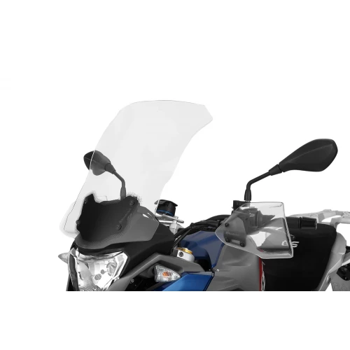 Wunderlich windshield »MARATHON« - For models with original board socket - clear