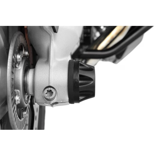 Wunderlich “DOUBLESHOCK” axle protection pads - front - black