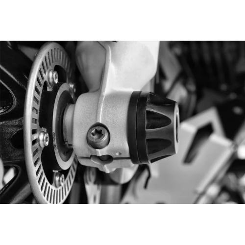 Wunderlich “DOUBLESHOCK” axle protection pads - front - black