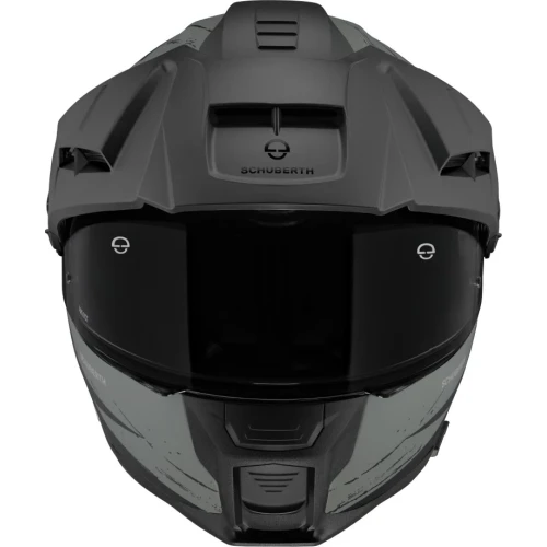 Schuberth E2 Explorer Matt Sort/Grå/Orange MC Hjelm