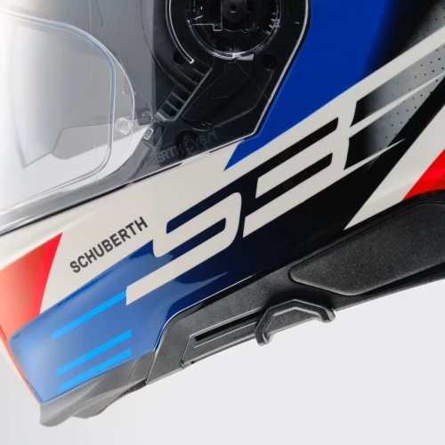 Schuberth S3 Storm Blå/Hvit/Rød MC Hjelm