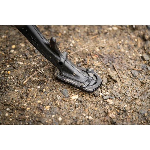 Wunderlich side stand enlarged support - black