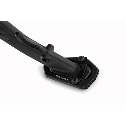 Wunderlich side stand enlarged support - black