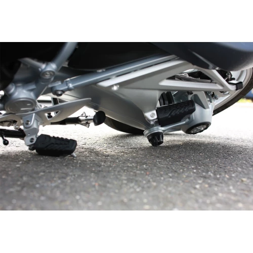 Wunderlich DOUBLESHOCK drive protection pad - black - rear