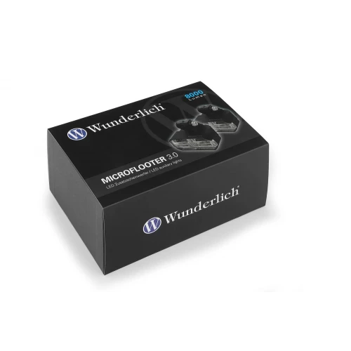 Wunderlich MICROFLOOTER 3.0 Auxillary headlight - black
