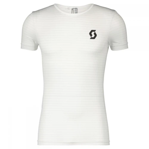 Scott-Carbon-Teknisk-T-Skjorte-Hvit-Front