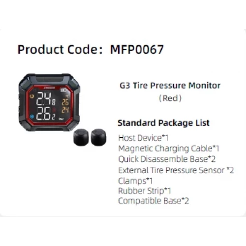 G3 Tire Pressure Monitor System-External Sensor