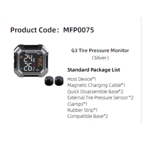 G3 Tire Pressure Monitor System-External Sensor