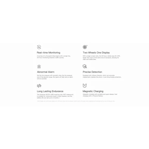 G3 Tire Pressure Monitor System-External Sensor Black