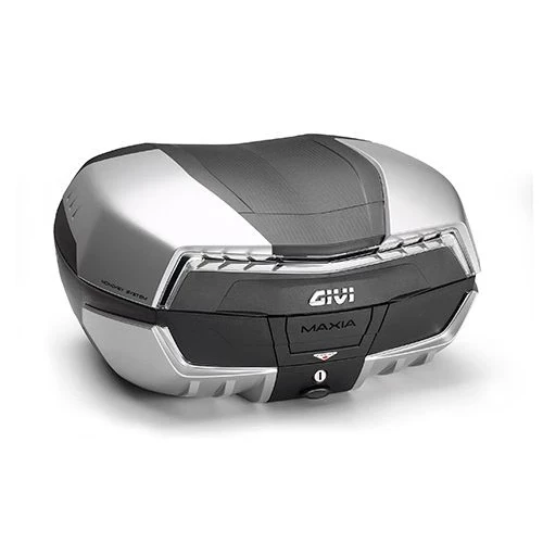 Toppboks V58N Monokey 58 ltr. sort-sølv med matt aluminium finish klare pan