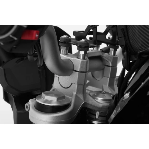 Special screws for handlebar riser with navigation