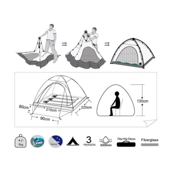 4Bikers MC-Telt Original