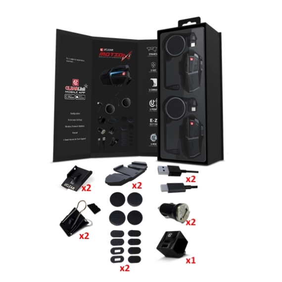 Uclear Motion Infinity Dual Set, Mesh Intercom